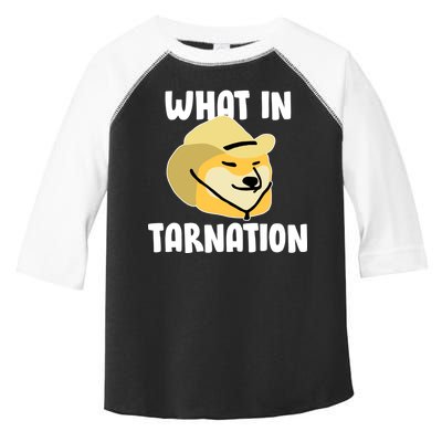 Doge What In Tarnation Toddler Fine Jersey T-Shirt