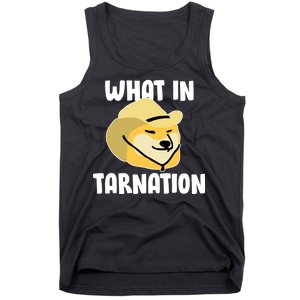 Doge What In Tarnation Tank Top