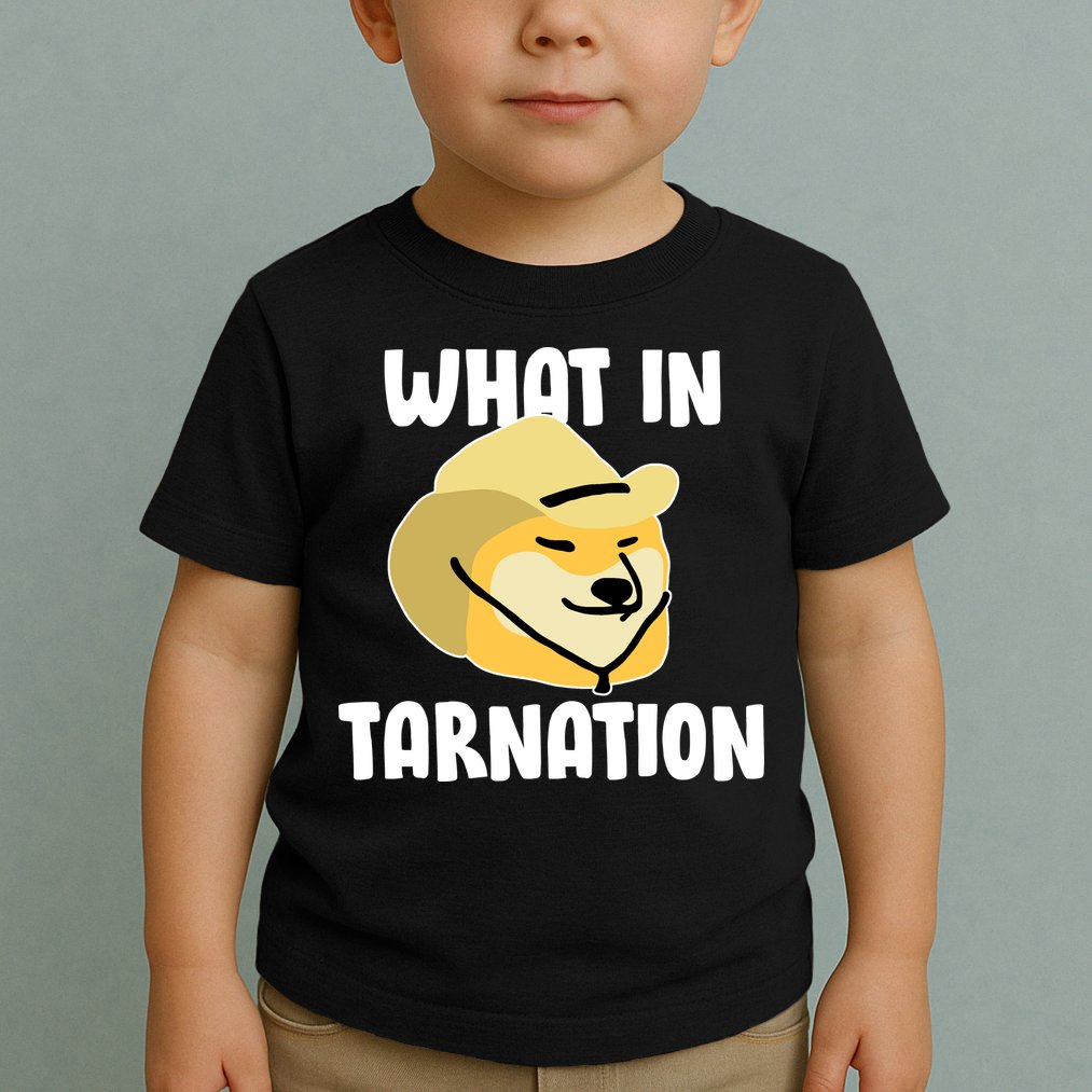 Doge What In Tarnation Toddler T-Shirt