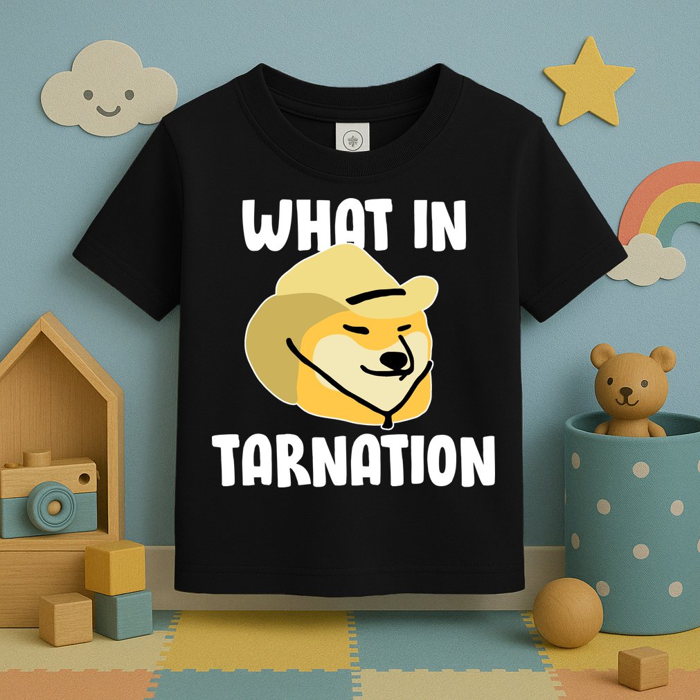 Doge What In Tarnation Toddler T-Shirt