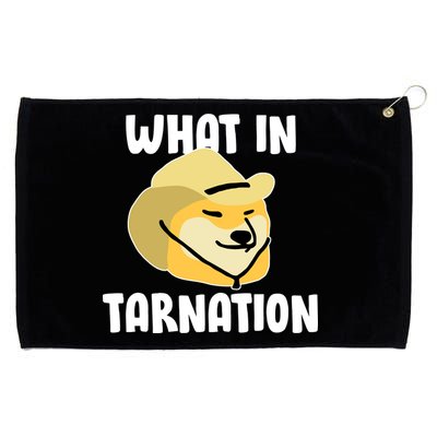 Doge What In Tarnation Grommeted Golf Towel