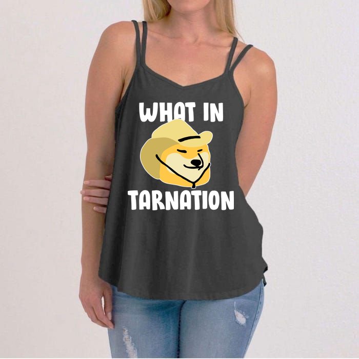 Doge What In Tarnation Women's Strappy Tank