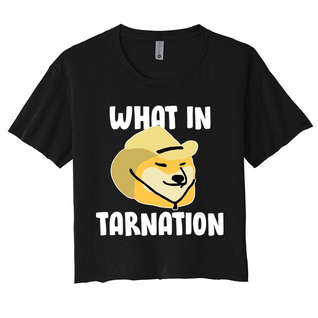 Doge What In Tarnation Crop Top