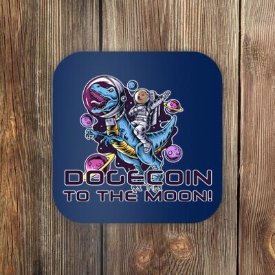 Dogecoin Crypto Currency Doge Dinosaur Coaster