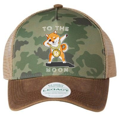 Dogecoin Dab To The Moon Legacy Tie Dye Trucker Hat