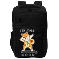Dogecoin Dab To The Moon Impact Tech Backpack