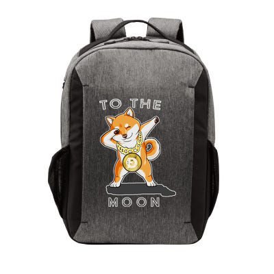 Dogecoin Dab To The Moon Vector Backpack
