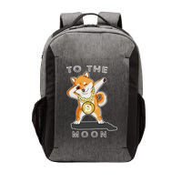 Dogecoin Dab To The Moon Vector Backpack