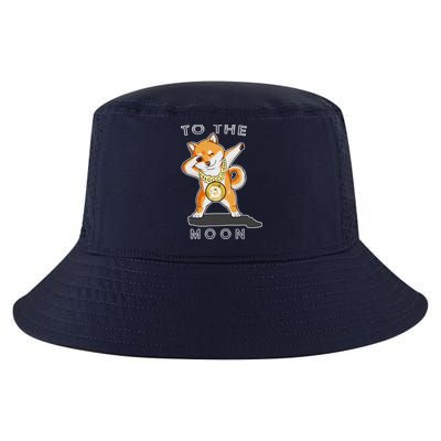 Dogecoin Dab To The Moon Cool Comfort Performance Bucket Hat