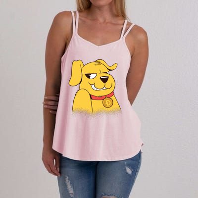 DogeCoin Dog Women's Strappy Tank