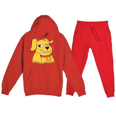 DogeCoin Dog Premium Hooded Sweatsuit Set