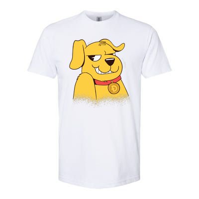 DogeCoin Dog Softstyle® CVC T-Shirt