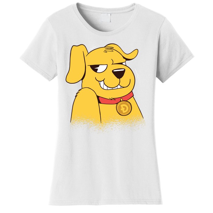 DogeCoin Dog Women's T-Shirt