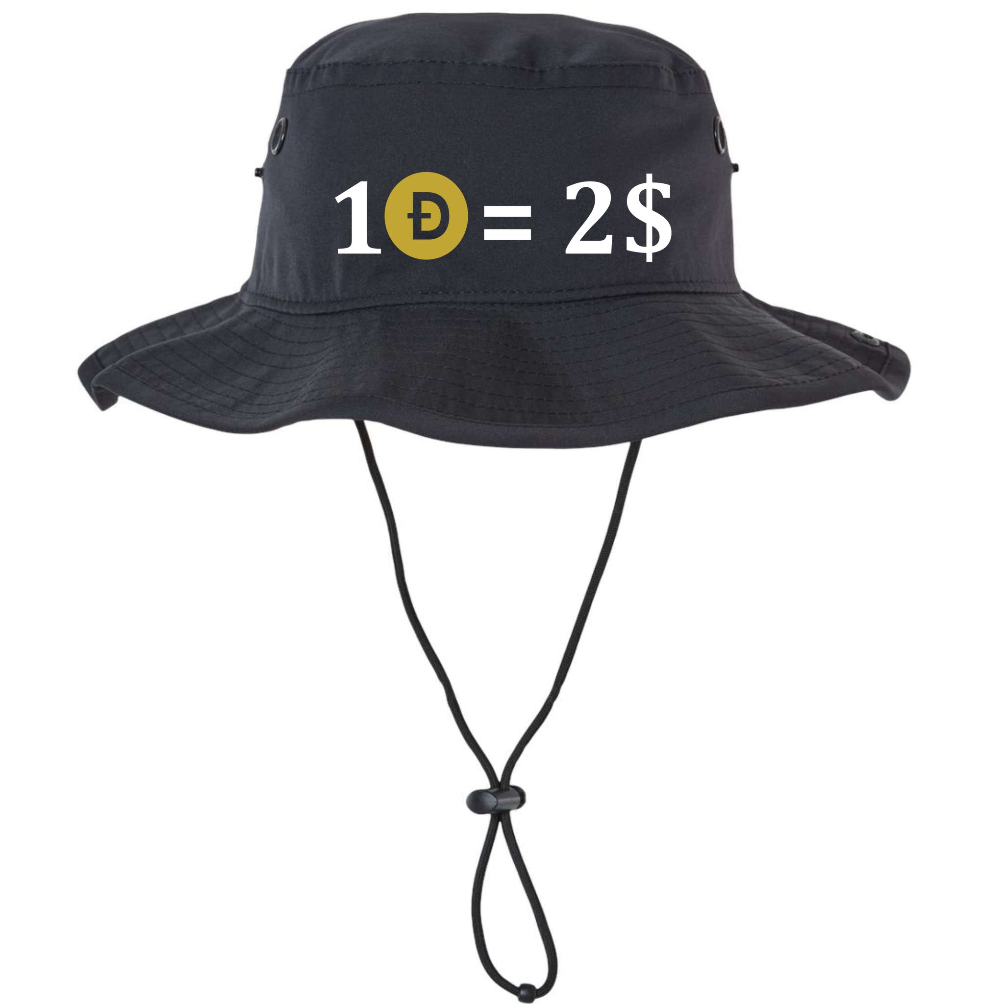Dogecoin Equal 2 Dollars Doge Crypto Currency  Bucket Hat