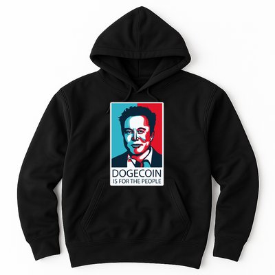 Dogecoin Is For The People Elon Musk Hoodie