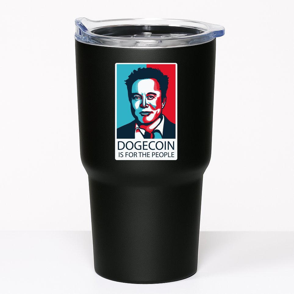 Dogecoin Is For The People Elon Musk Tumbler