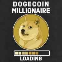 Dogecoin Millionaire Loading Funny Doge Crypto Trucker Hat