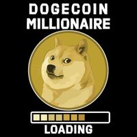 Dogecoin Millionaire Loading Funny Doge Crypto Wool Snapback Cap