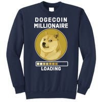 Dogecoin Millionaire Loading Funny Doge Crypto Sweatshirt