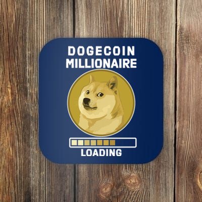 Dogecoin Millionaire Loading Funny Doge Crypto Coaster