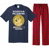 Dogecoin Millionaire Loading Funny Doge Crypto Pajama Set