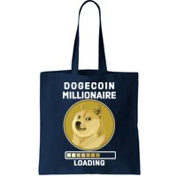 Dogecoin Millionaire Loading Funny Doge Crypto Bag