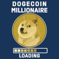 Dogecoin Millionaire Loading Funny Doge Crypto Mousepad