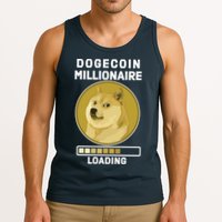 Dogecoin Millionaire Loading Funny Doge Crypto Tank Top