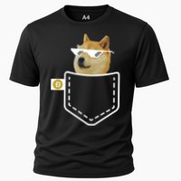 Dogecoin Pocket Doge Coin Performance Shirt