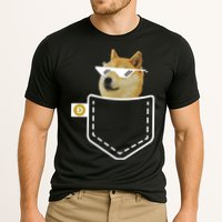 Dogecoin Pocket Doge Coin Performance Shirt
