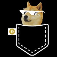Dogecoin Pocket Doge Coin Performance Shirt