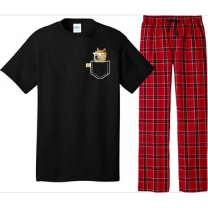 Dogecoin Pocket Doge Coin Pajama Set