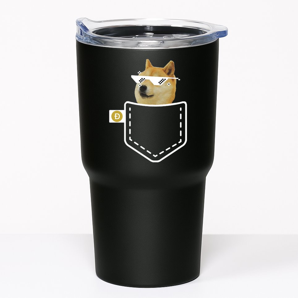 Dogecoin Pocket Doge Coin Tumbler