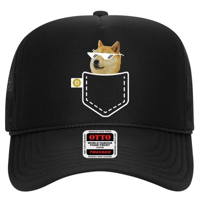 Dogecoin Pocket Doge Coin Trucker Hat