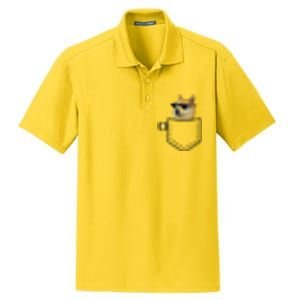 Dogecoin Pocket Doge Coin Dry Zone Grid Polo