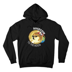 Dogecoin to the moon Hoodie