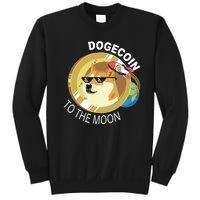 Dogecoin to the moon Sweatshirt