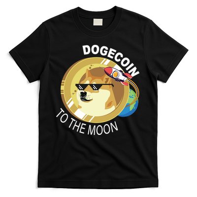 Dogecoin to the moon T-Shirt