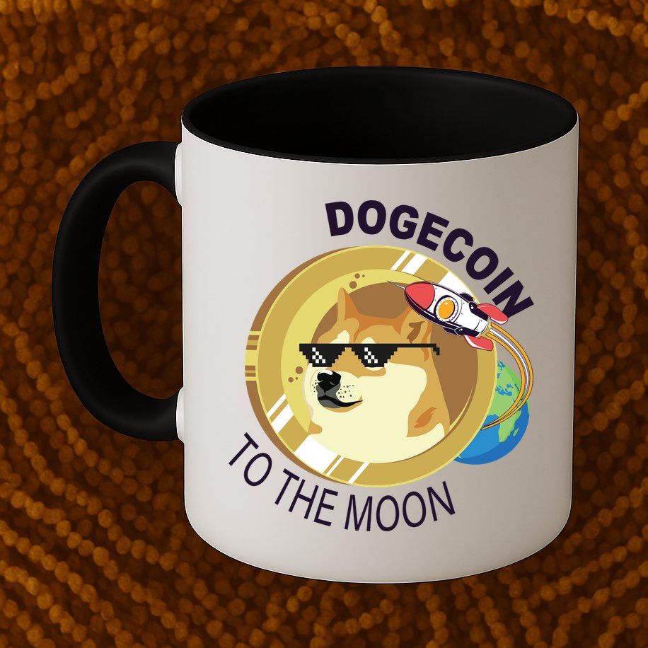 DogeCoin To The Moon Mug