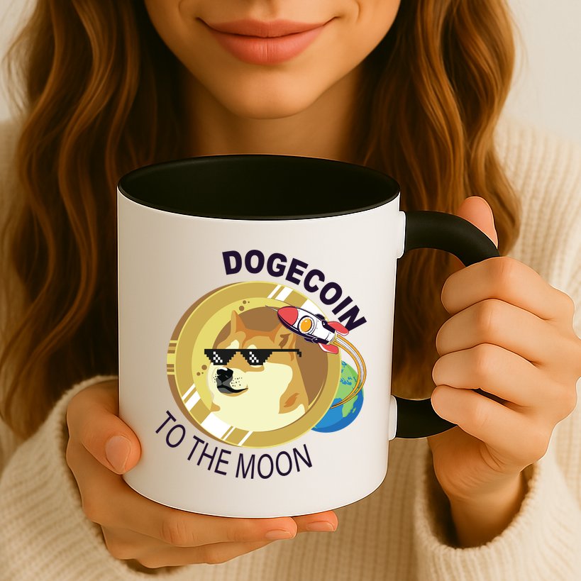 DogeCoin To The Moon Mug