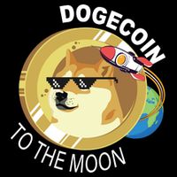 Dogecoin to the moon 16 in Basic Backpack