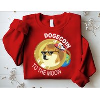 DogeCoin To The Moon Sweatshirt