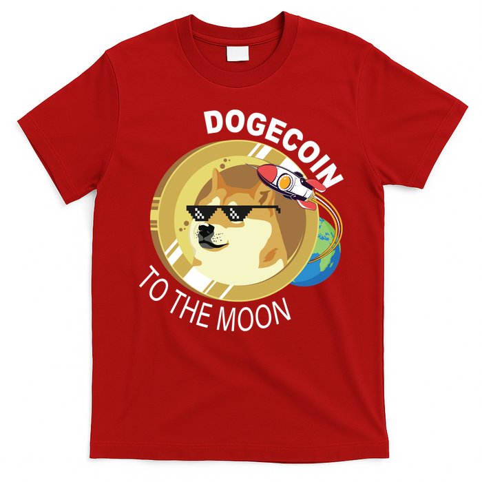 DogeCoin To The Moon T-Shirt