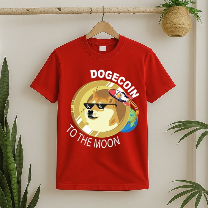 DogeCoin To The Moon T-Shirt