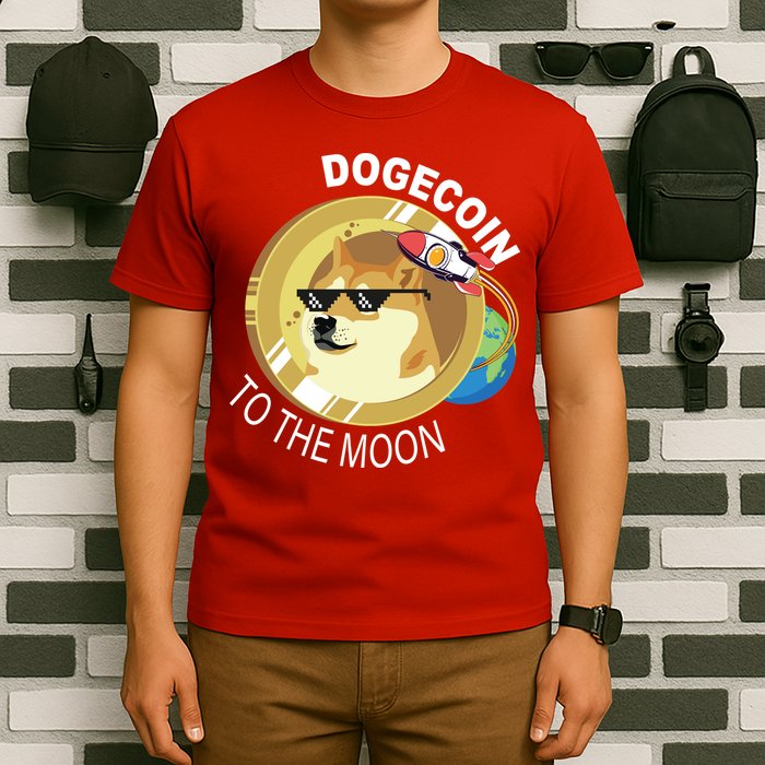 DogeCoin To The Moon T-Shirt