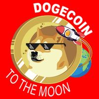 DogeCoin To The Moon Button
