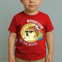 DogeCoin To The Moon Toddler T-Shirt