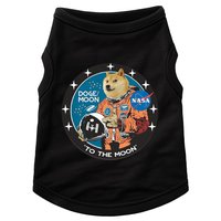 Dogecoin To The Moon Astronaut Doggie Tank