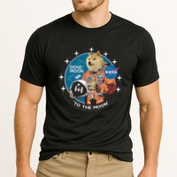 Dogecoin To The Moon Astronaut Performance Shirt