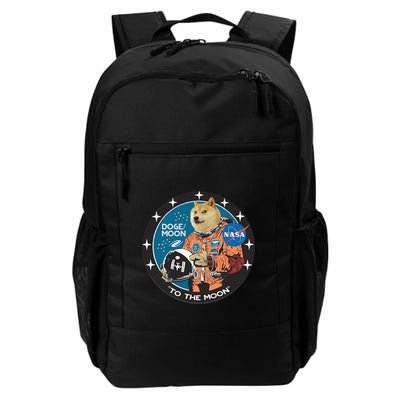 Dogecoin To The Moon Astronaut Backpack